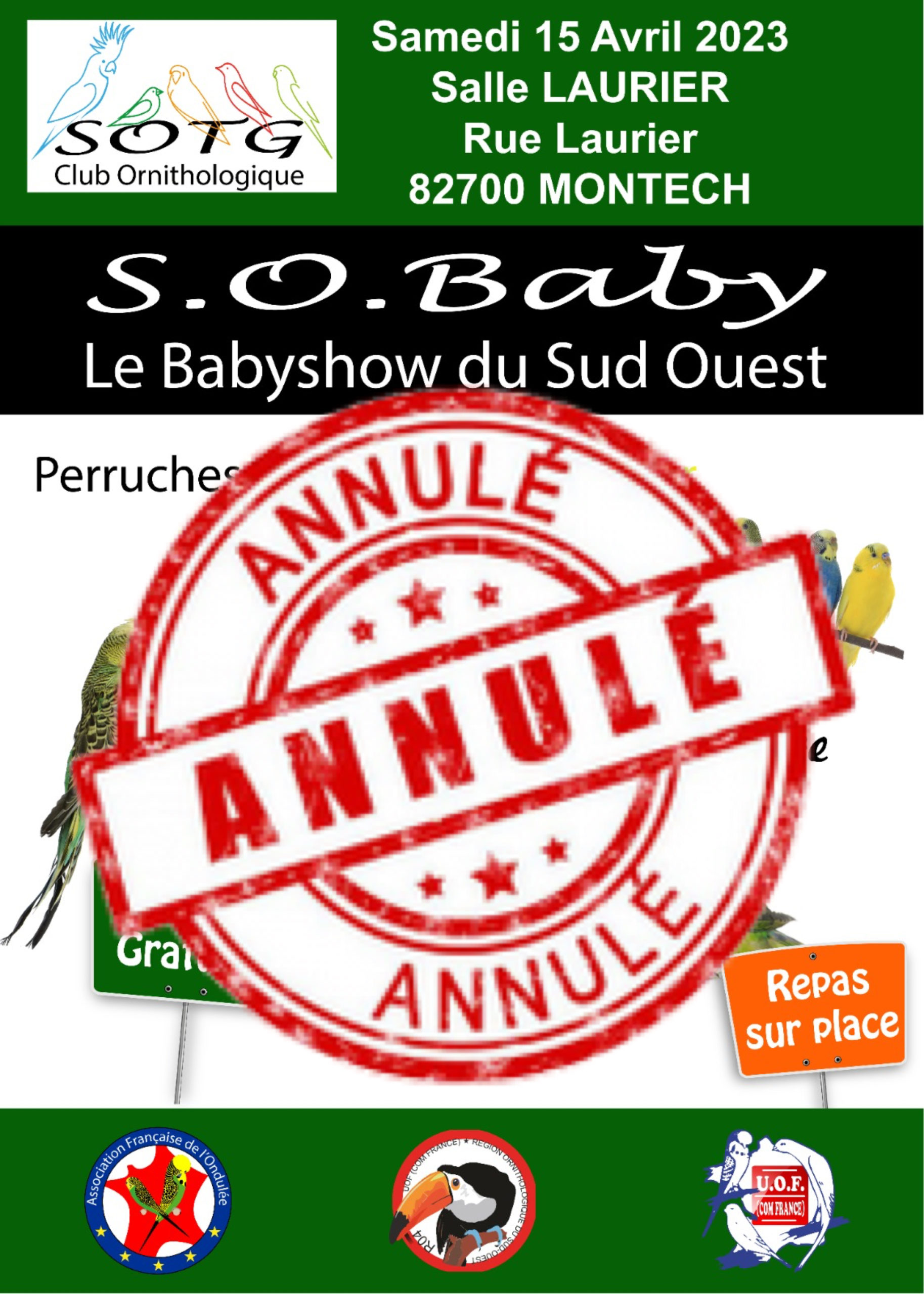BBS sud-ouest 2023 annulé