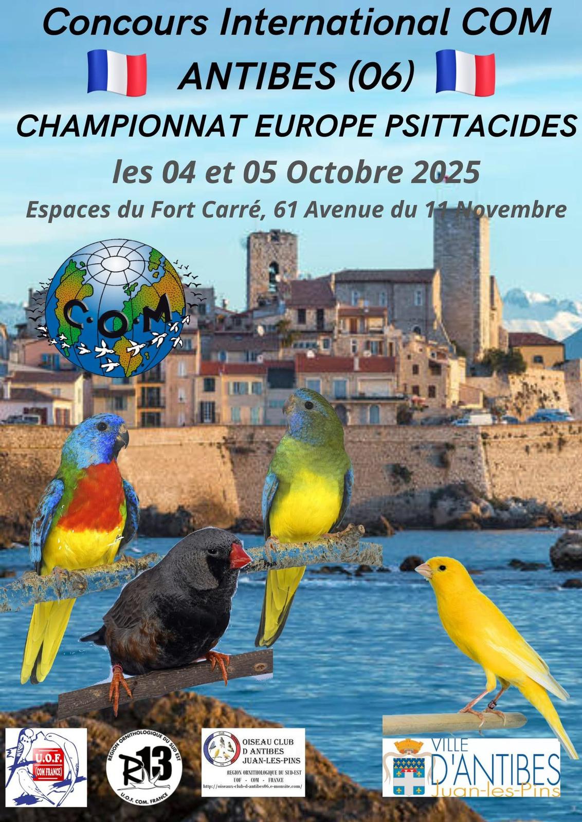 Championnat d’Europe Psittacidés 2025